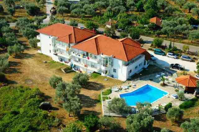 Achillion Hotel Skala Potamia  Dış mekan fotoğraf