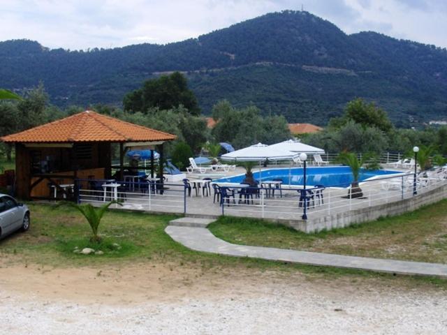 Achillion Hotel Skala Potamia  Dış mekan fotoğraf